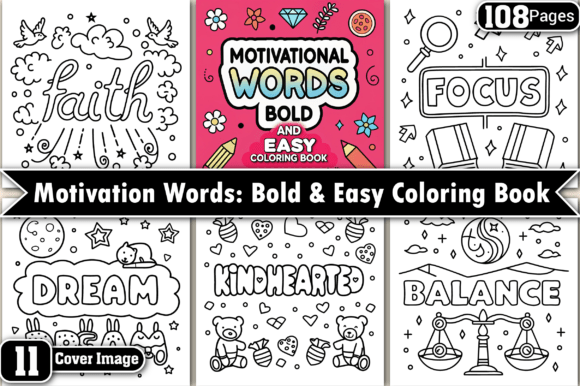108 Motivational Word Coloring Pages: A Practical Guide to Quality and Usability