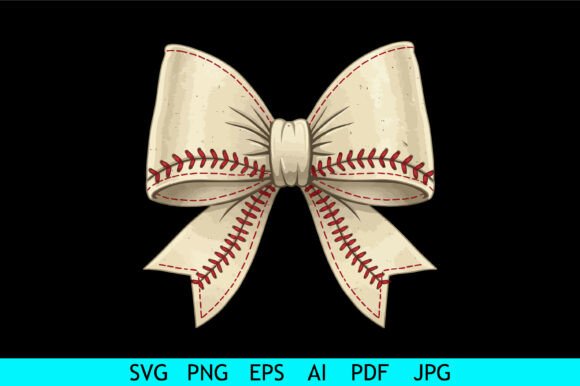 Baseball Stitch Ribbon Bow Design Guide