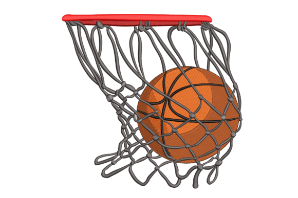 Basketball Hoop Embroidery Design Guide