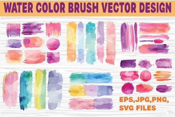 Colorful Watercolor Brush Stroke Collect: A Practical Guide for Modern Designers