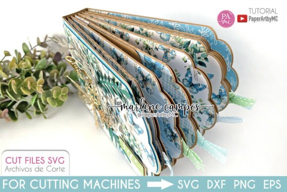 Crafting Memories: A Guide to the Nested Scrapbook Mini Album SVG Cut