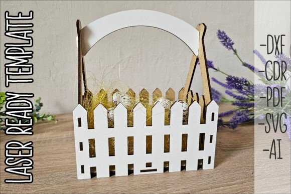Easter Basket SVG Laser Cut Fence Design: A Practical Guide for Makers