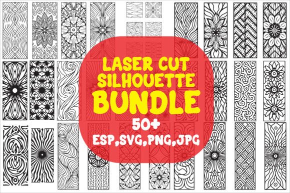 Elegant Laser Cut Pattern Bundle