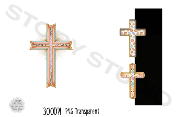 Elegant Pastel Crosses Clipart Set Guide
