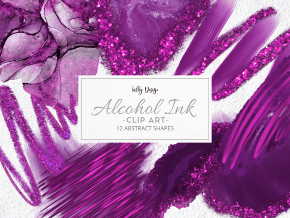 Elegant Purple Alcohol Ink Clip Art: A Practical Guide for Digital Creators