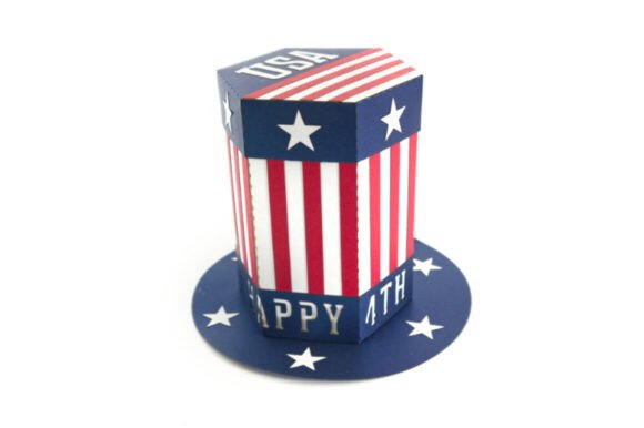 Elevating Independence Day Parties with the 4th of July Top Hat Paper Snack Box
