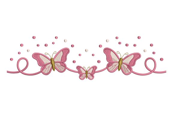 Integrating the Butterfly Border – Cute Pink into Your Creative Workflow