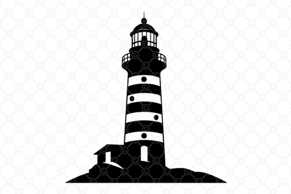 Mastering Coastal Branding with the Lighthouse SVG, Silhouette, Nautical 093