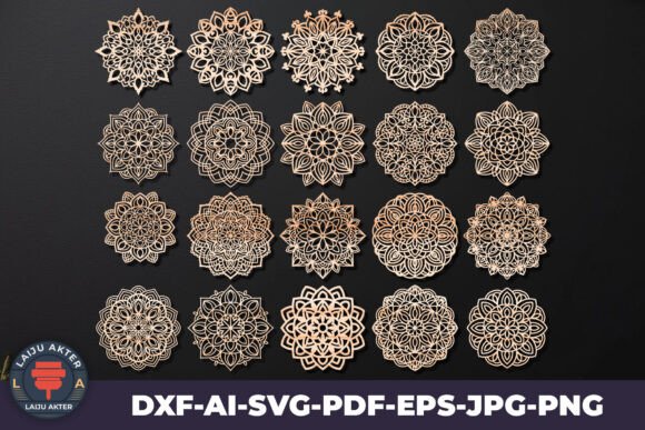 Mastering Precision Decor: A Guide to the Laser Cut Coasters Bundle Mandala Collection