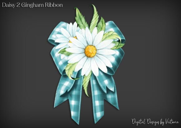Mastering the Art of Digital Ephemera with Daisy 2 Gingham Ribbon