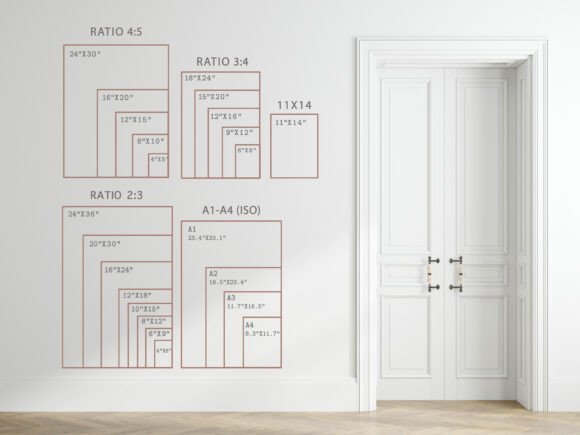 Mastering Vertical Wall Art Dimensions