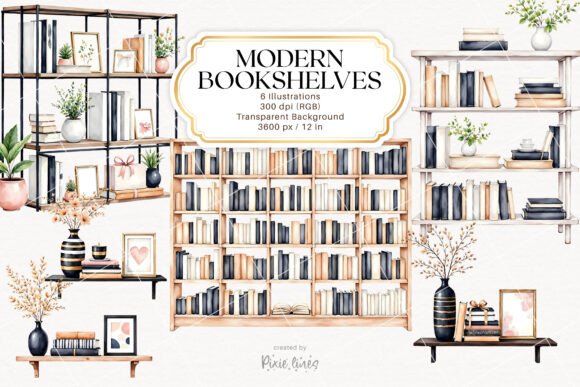 Modern Bookshelves & Home Decor for Bookworms