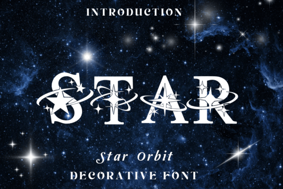 Star Orbit: A Cool Decorative Font for Creatives