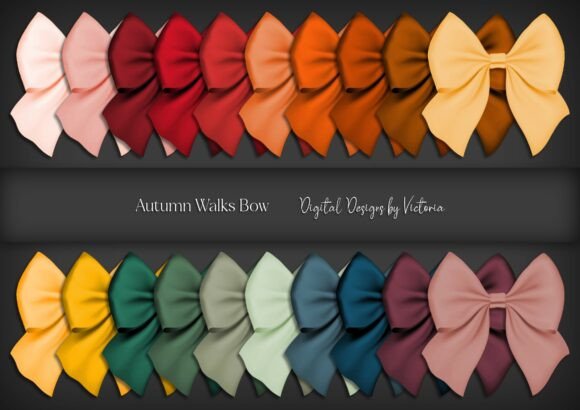 Strategic Visual Assets: Leveraging the Autumn Walks Bow Collection for Brand and Creative Impact