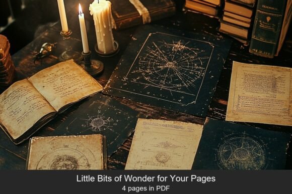 Unlocking Creative Magic: A Guide to the Witchcraft Grimoire Sketch Set for Junk Journaling