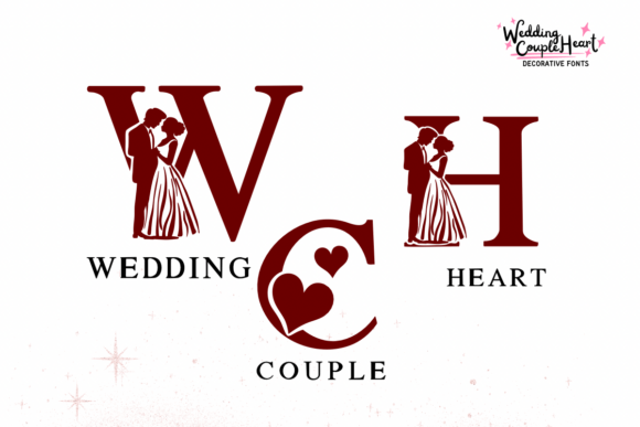 Wedding Couple Heart: A Romantic Font Guide